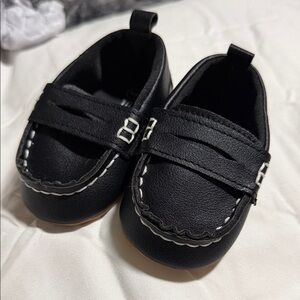 Black Kids Loafers